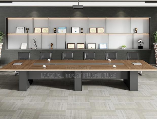 Office Table: 3 Meter Office Conference Room Table - thumbnail 4