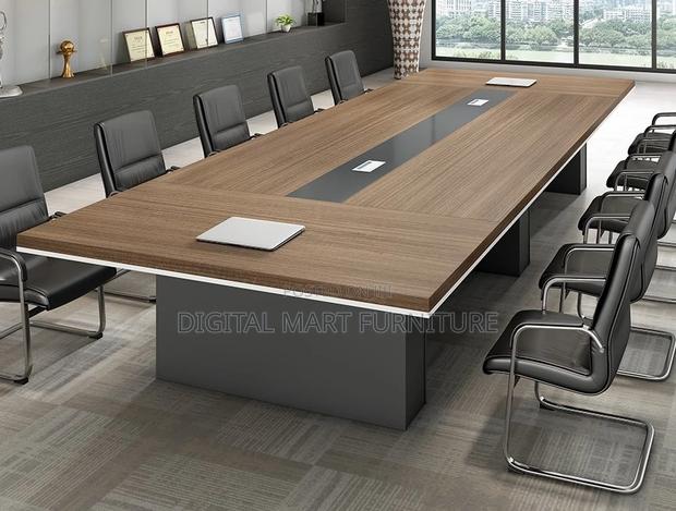 Office Table: 3 Meter Office Conference Room Table - thumbnail 6