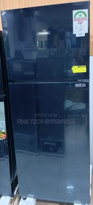 Tornado 396l Double Door Fridge,
