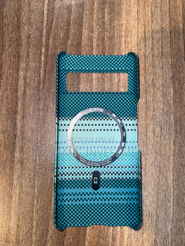 Carbon Fibre Shockproof Slim Phone Cover for Google Pixel 7 - thumbnail 2
