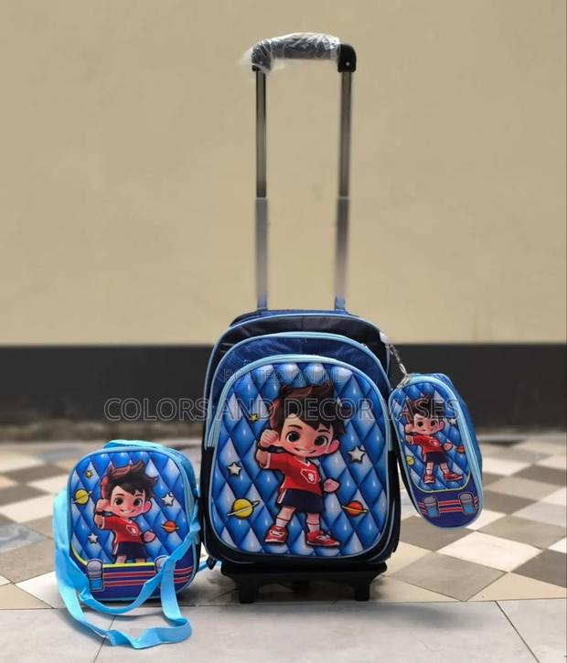 *3 in 1 Trolley Bags*Suitable for Grades 2-8. - thumbnail 4