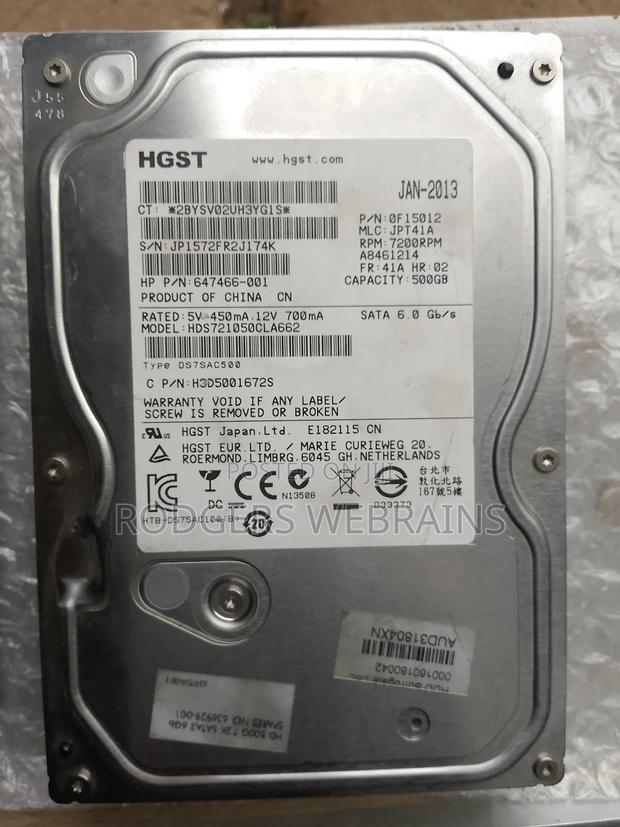 Internal Hard Disk 500gb - thumbnail 2