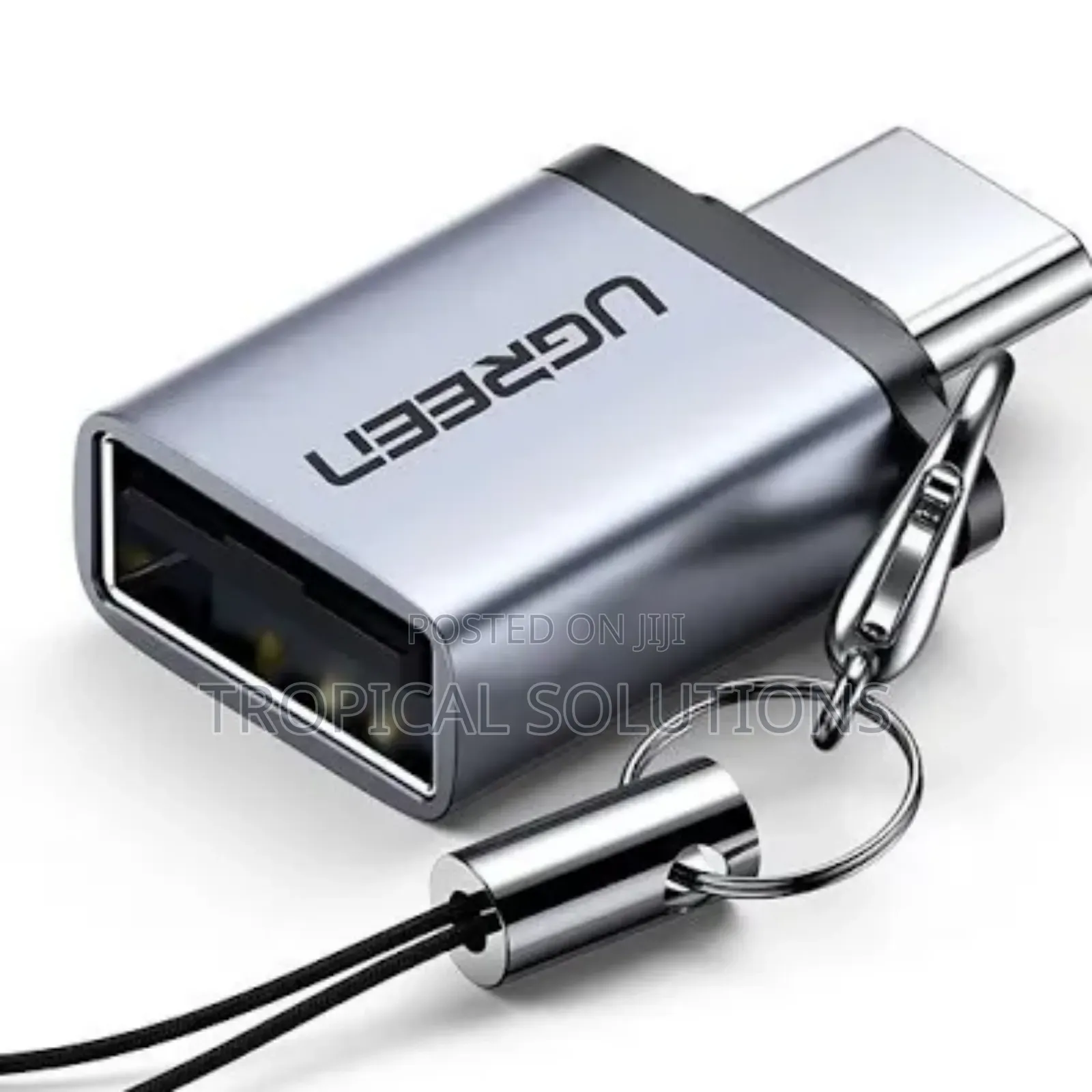 Ugreen Usb-C Male to Usb-a 3.0 Female Adapter With Lanyard