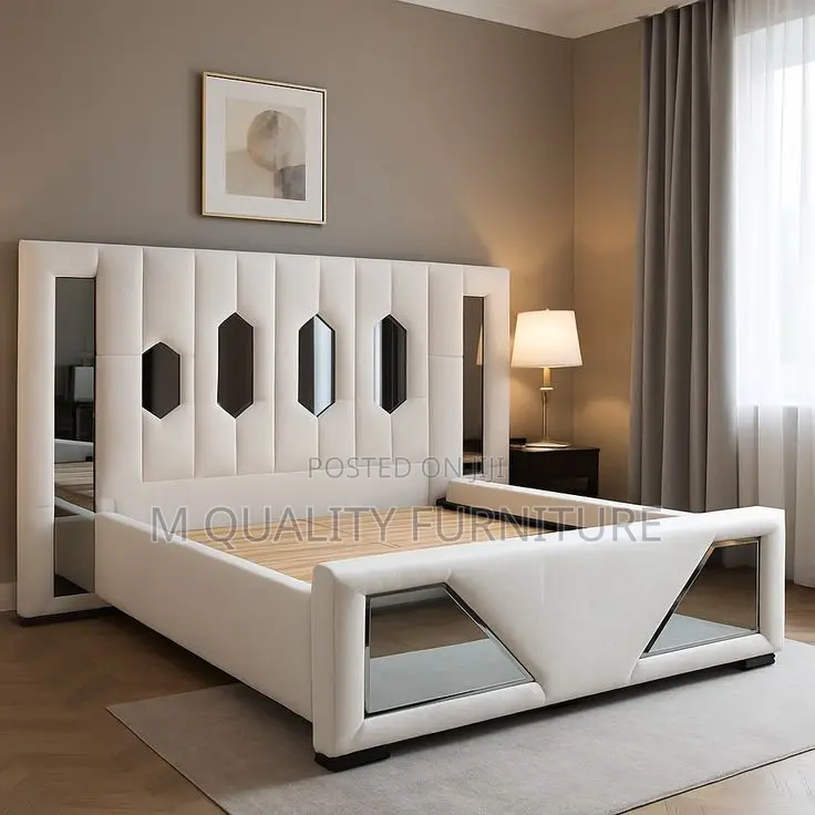 This Bed Combines Contemporary Design With Luxurious Finish