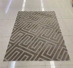 Modern Microfiber Pattern Carpets
With Rubber