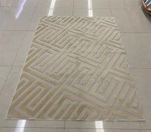 Modern Microfiber Pattern Carpets
With Rubber