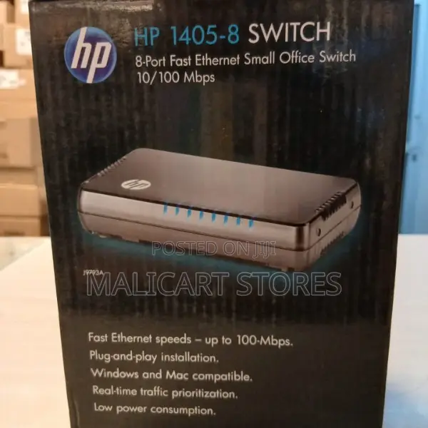 Hp 1405-8 Port Switch (J9793a#Abb)