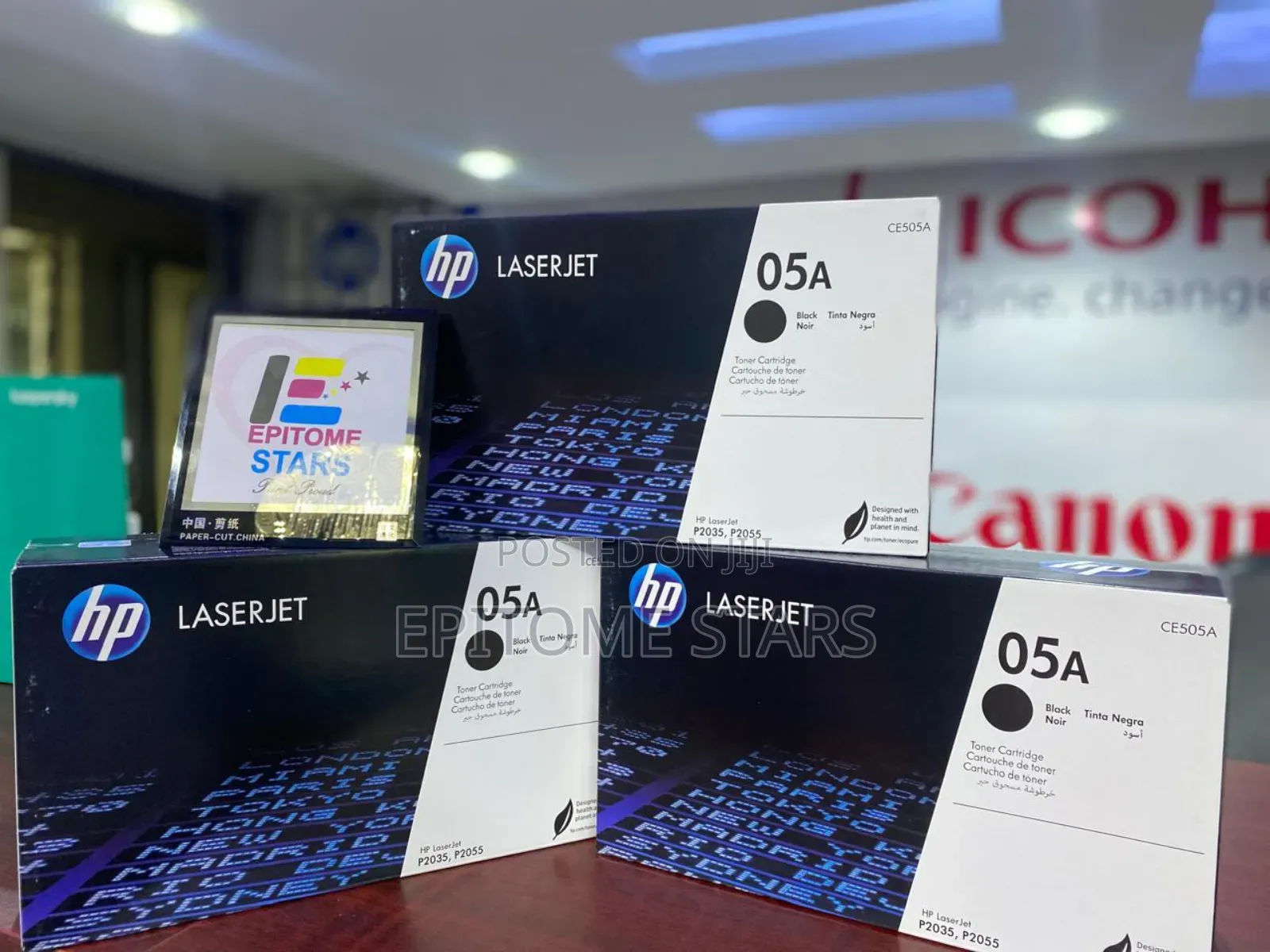 Hp Laserjet P2055dn Toner Hp 05a Yield Above 2,300 Copies