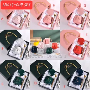 Gift Set Cup Set (Cup,Spoon,Lid)*