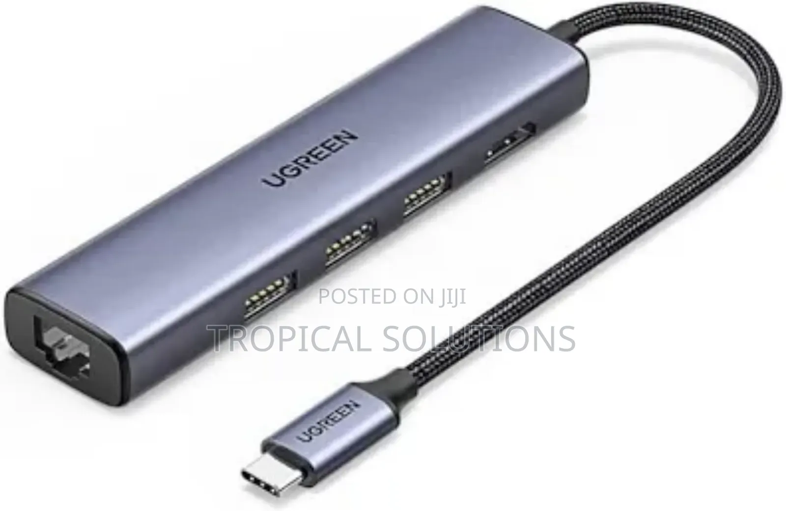 Ugreen Usb -C to Rj45 Gigabit Ethernet+ Usb-a 3.0 Adapter