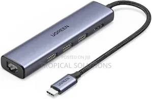 Ugreen Usb -C to Rj45 Gigabit Ethernet+ Usb-a 3.0 Adapter