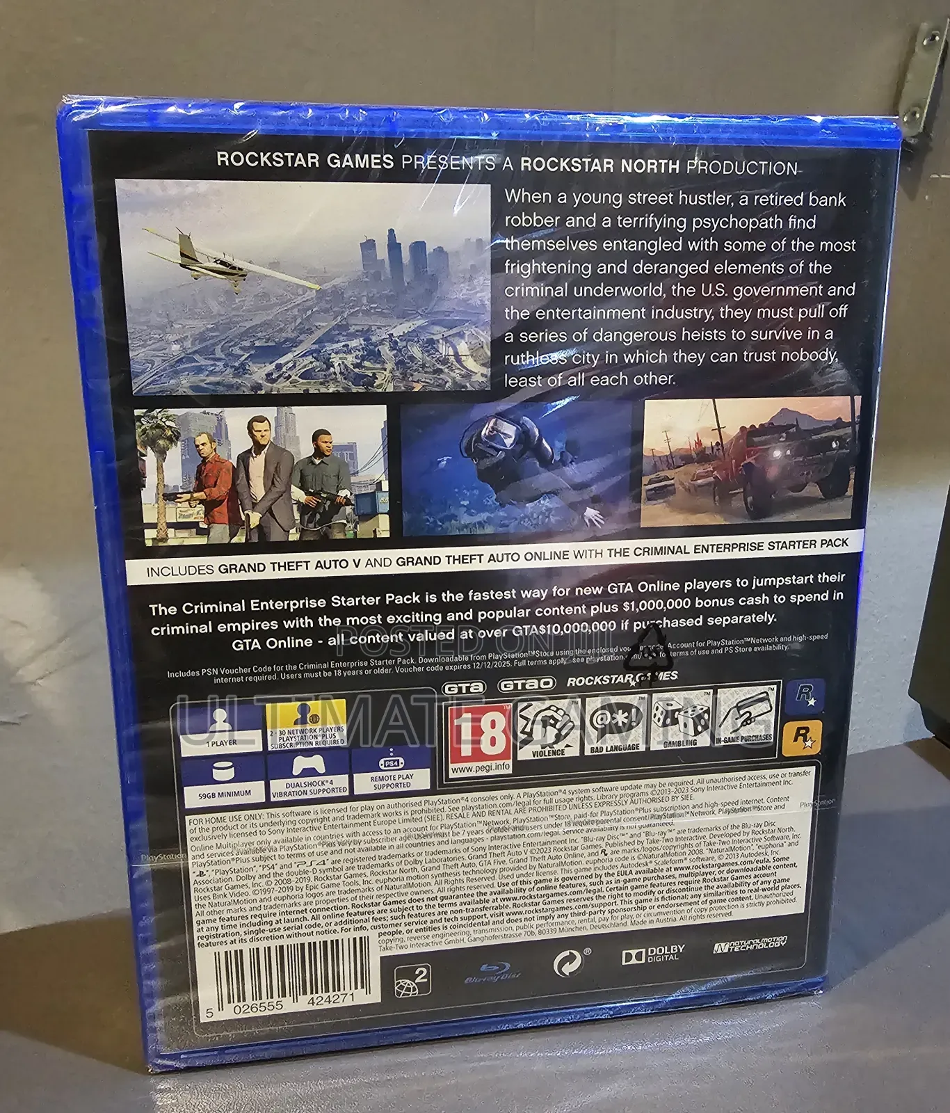 Ps4 Gta 5 (Gran Theft Auto V)