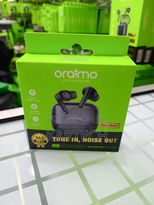 Oraimo Spacebuds Neo+ Anti Noise Cancelation True Wireless Earbuds. - main view