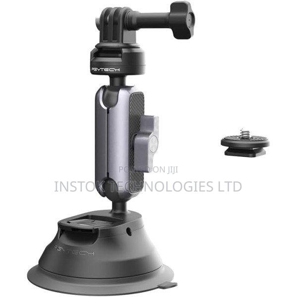Pgytech Caplock Action Camera Suction Cup Mount - main view