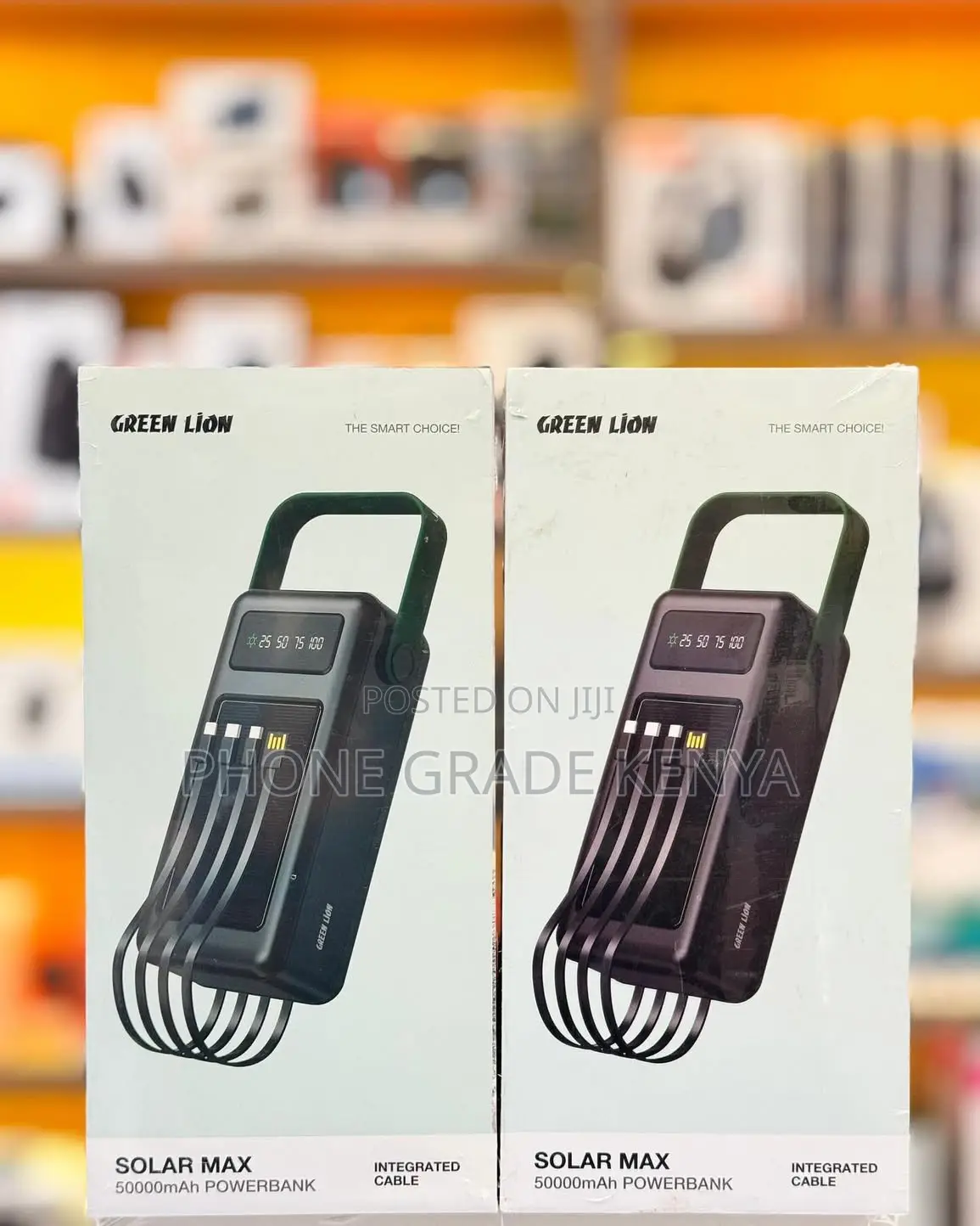 Green Lion Solar Max 30,000mah Power Bank