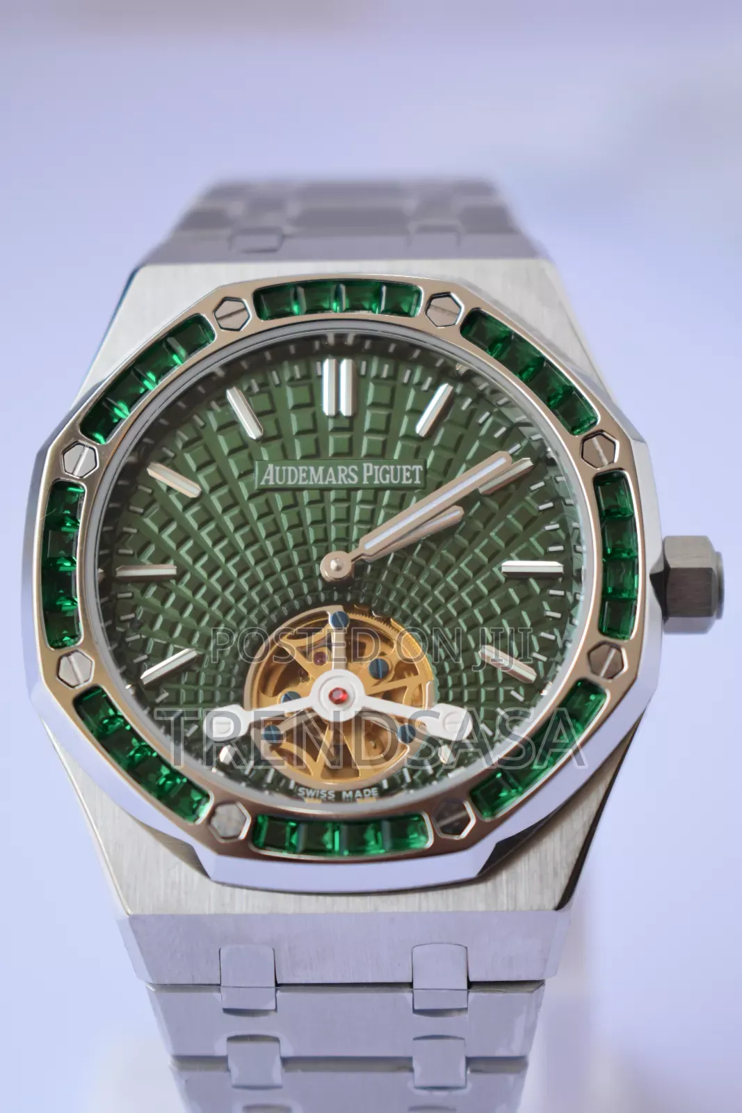Audemars Piguet Royal Oak Iced Green Stones