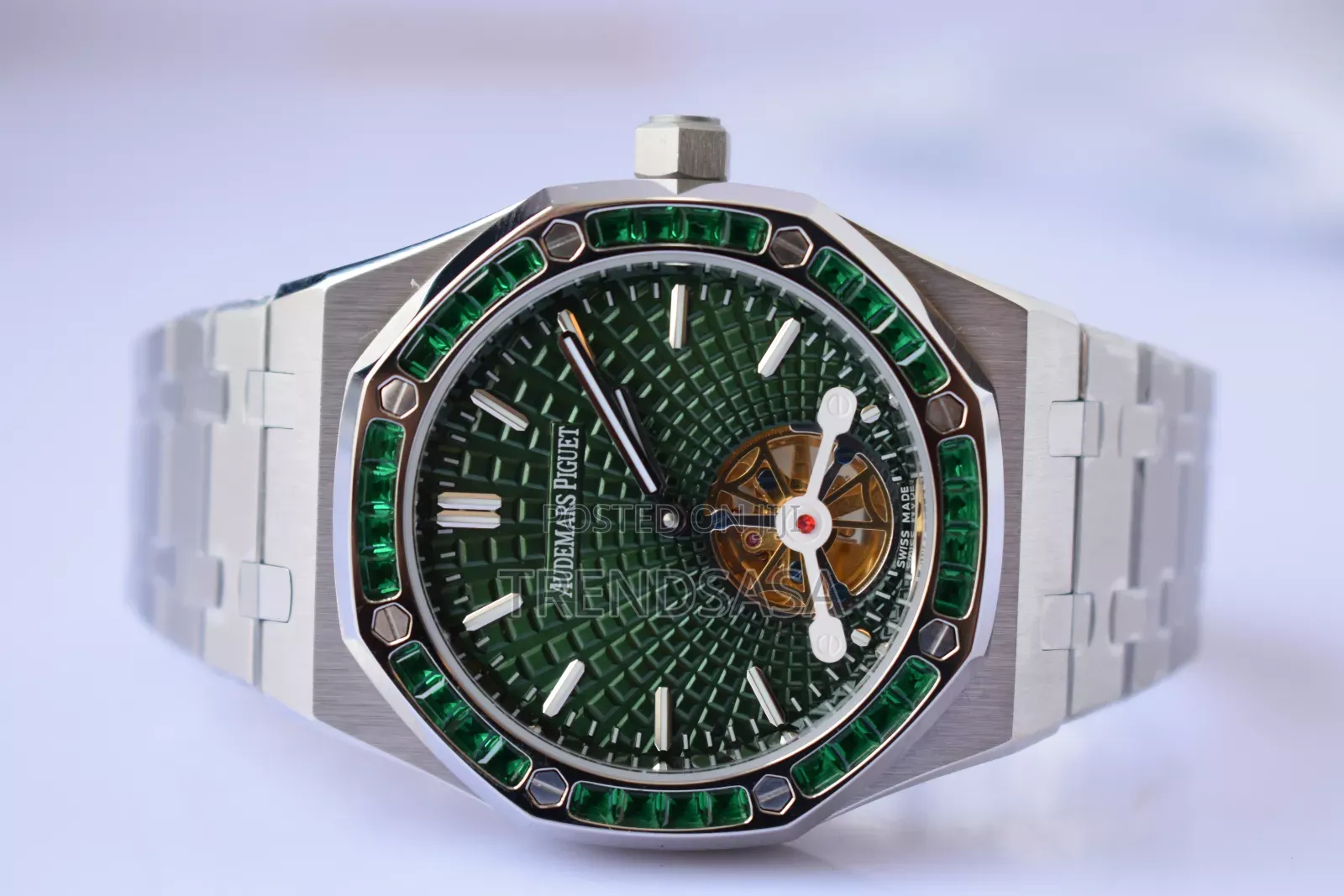 Audemars Piguet Royal Oak Iced Green Stones