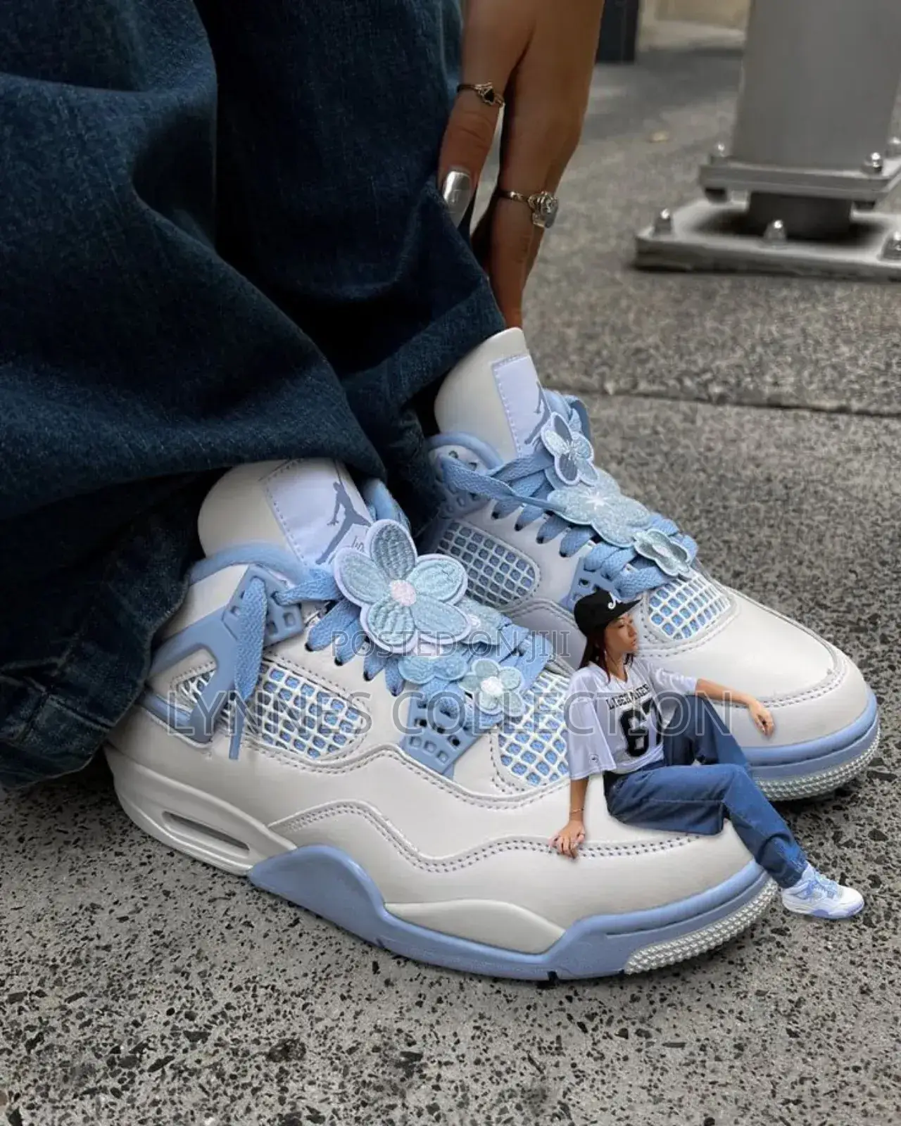 Air Jordan 4s" Forget Me Not",Forget Me Not's Sizes 36-40