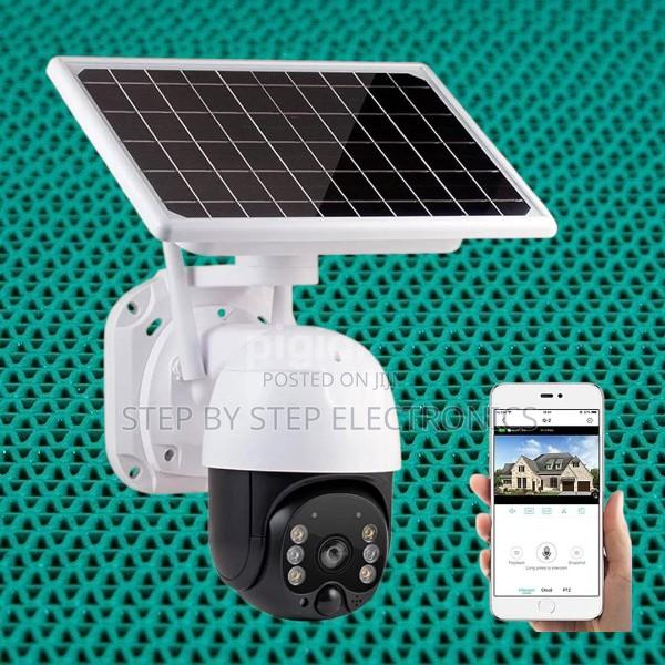 4g Sim Support Solar PTZ Rotating CCTV Camera With Motion Detection