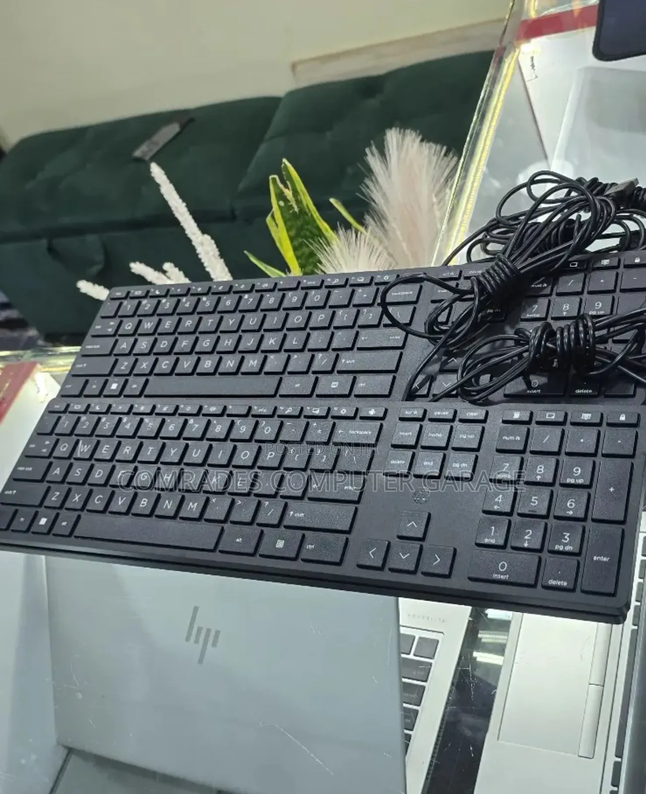 Hp Full-Size, Wired Usb Type-a Keyboard Designed for Desktop