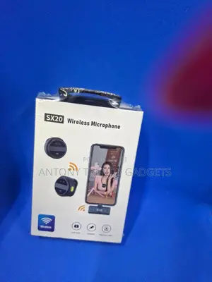 Sx20 Lavalier Microphone With 2.4g Stable Wireless Signal