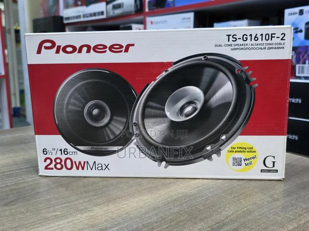 Pioneer Ts-G1610f 280watts 6.5 Inches Round Midrange Speakers- A Pair - main view