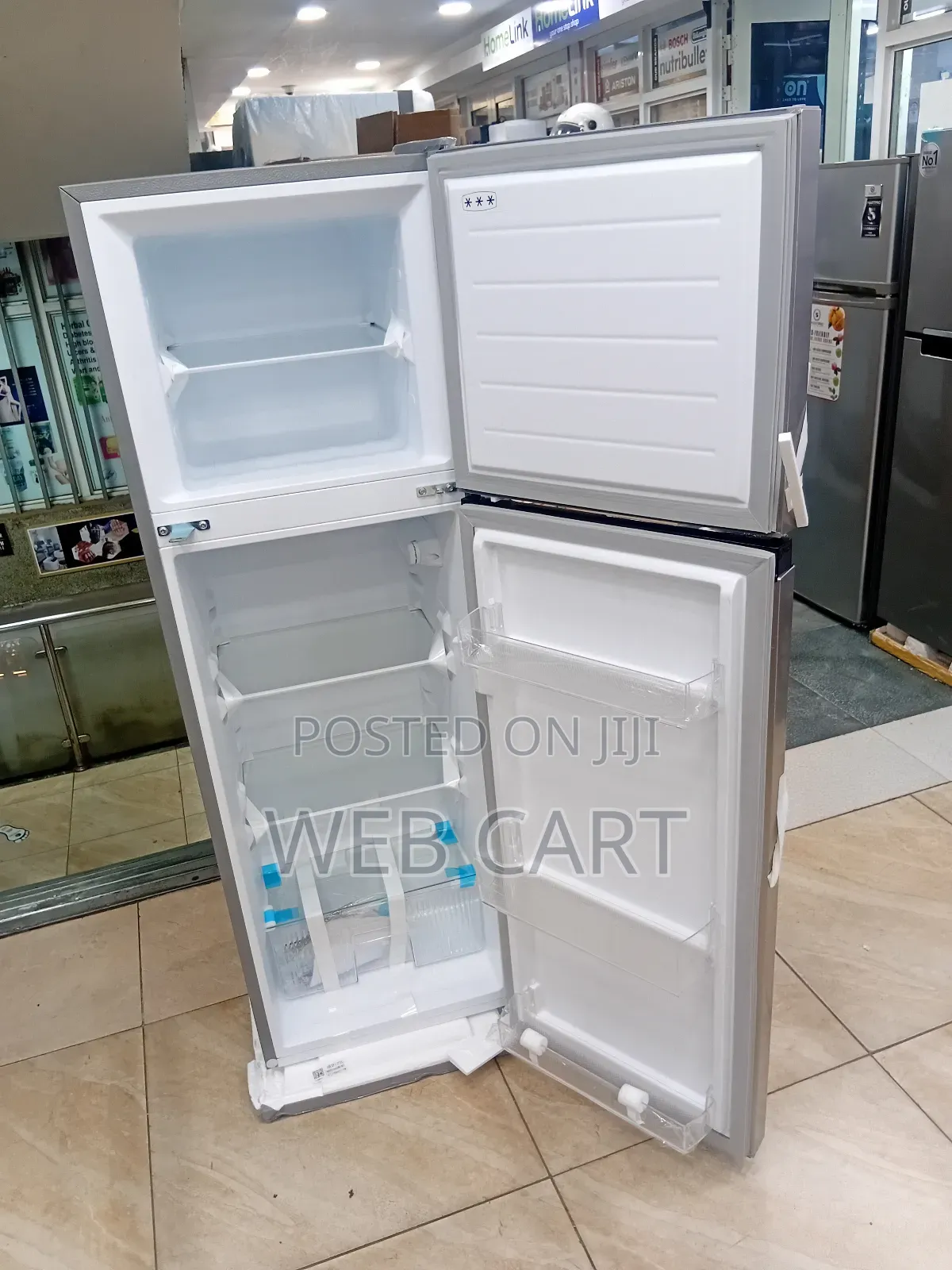 Hanmac 173l Top Freezer Refrigerator – Double Door