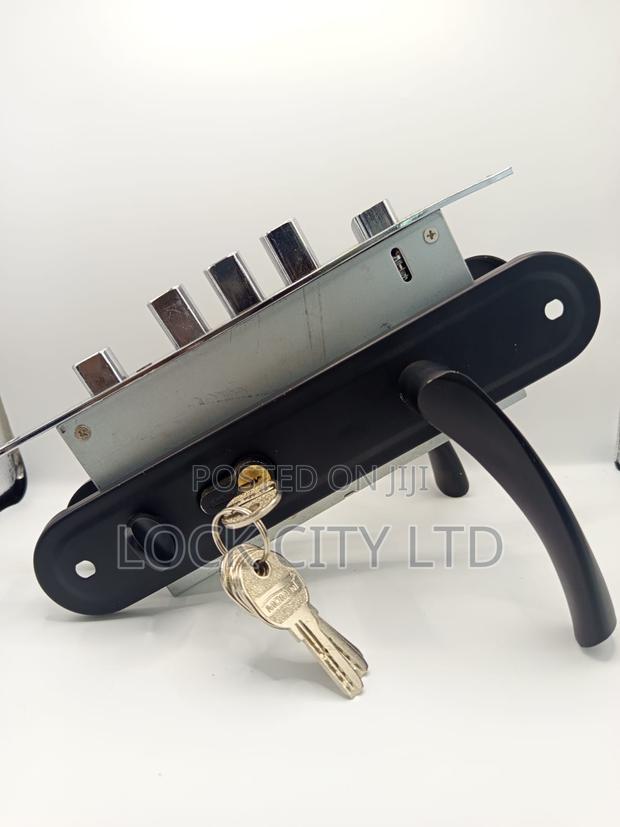 Matt Black Moment Multi Lock - main view