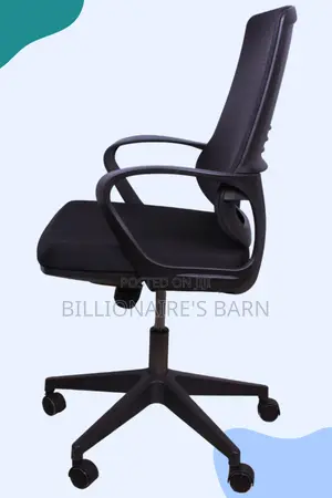 Midnight Black Mesh Office Chair