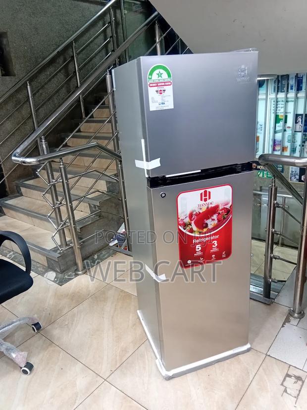 Hanmac 173l Fridge – Energy Efficient Double Door