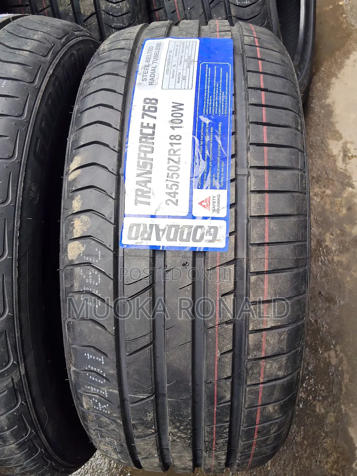 245/50r18 Goodard Tyre