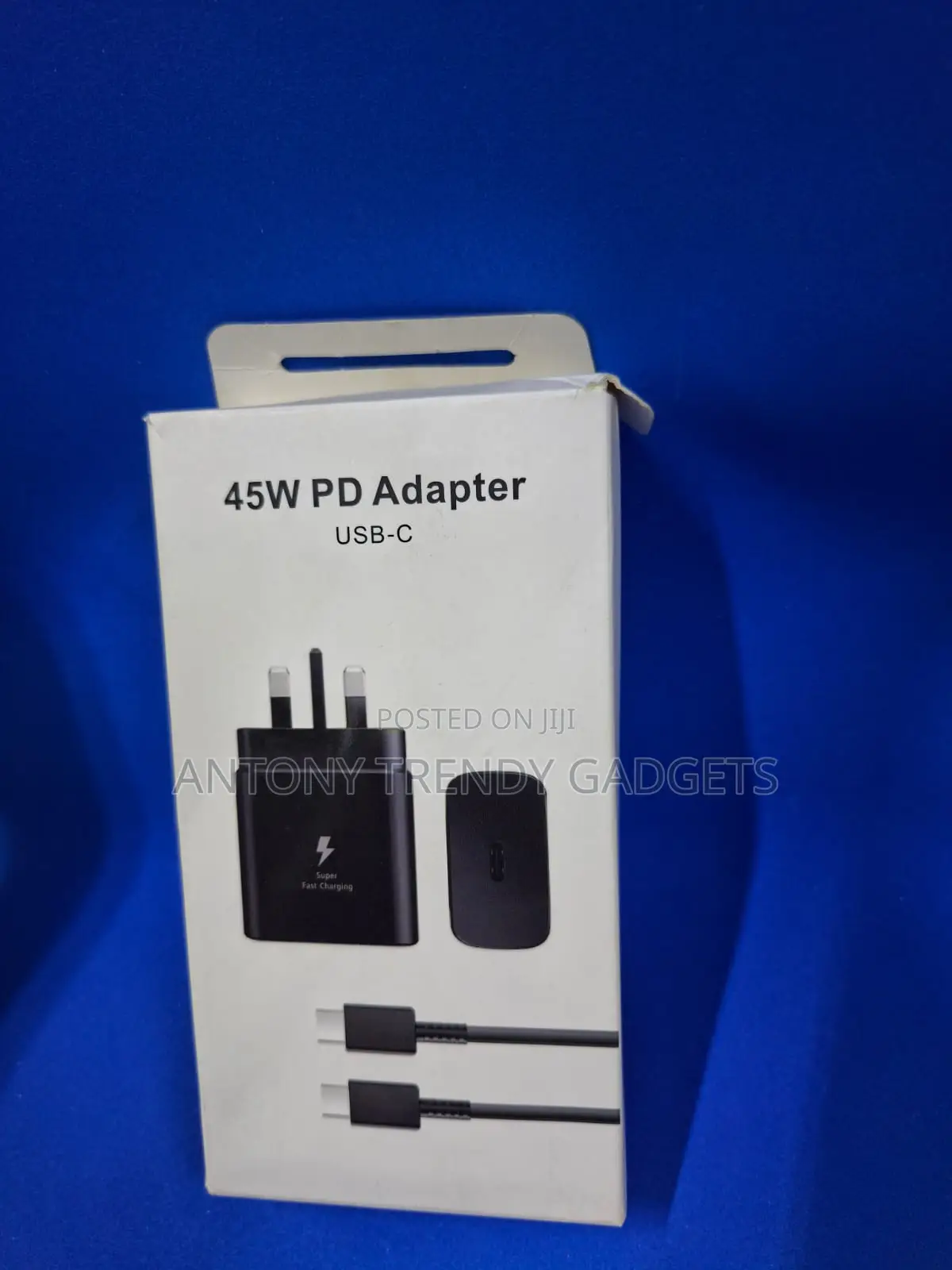 Original Samsung 45w Pd Adapter + Usb-c Cable