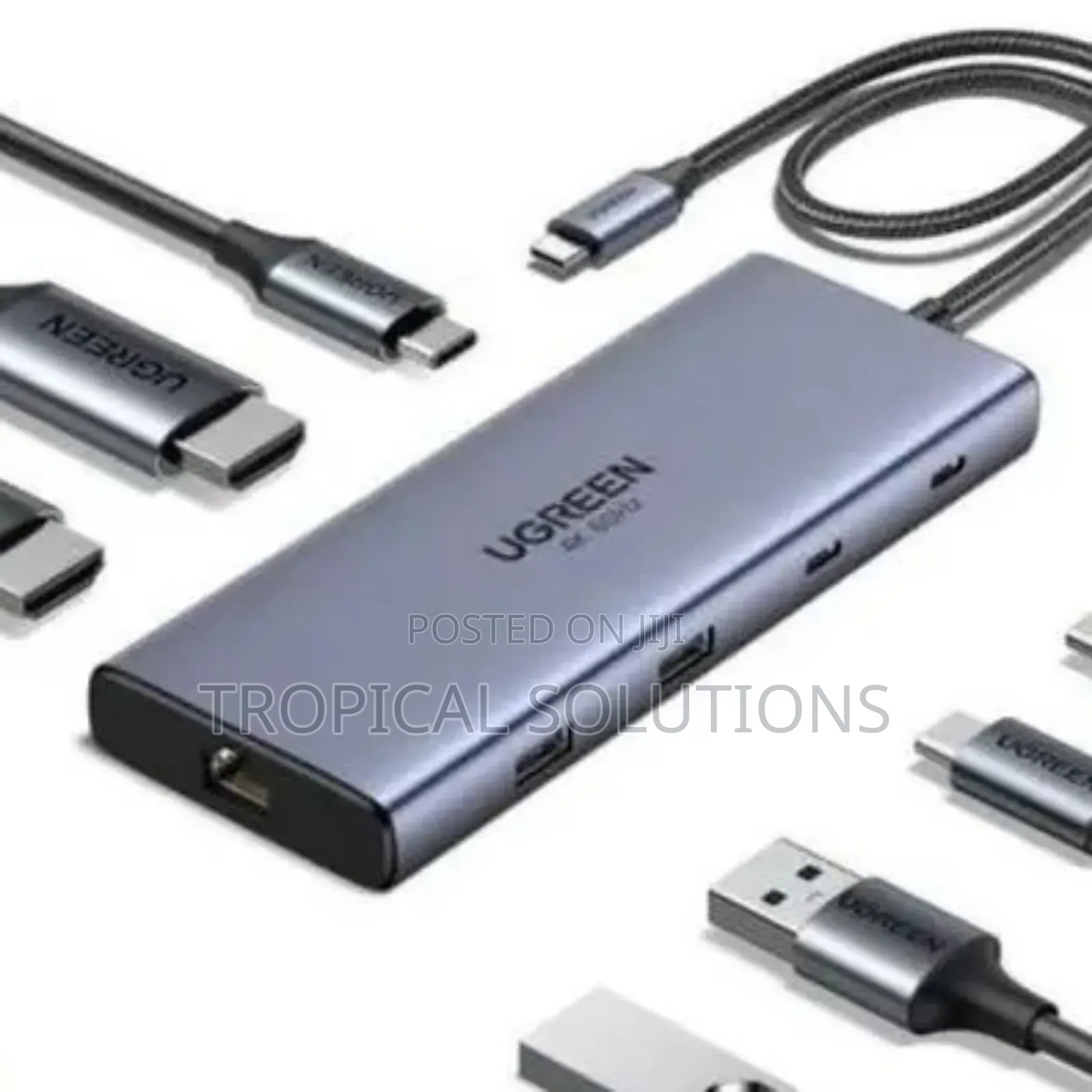 Ugreen 10 in 1 Usb -C Multifunction Adapter Cm639