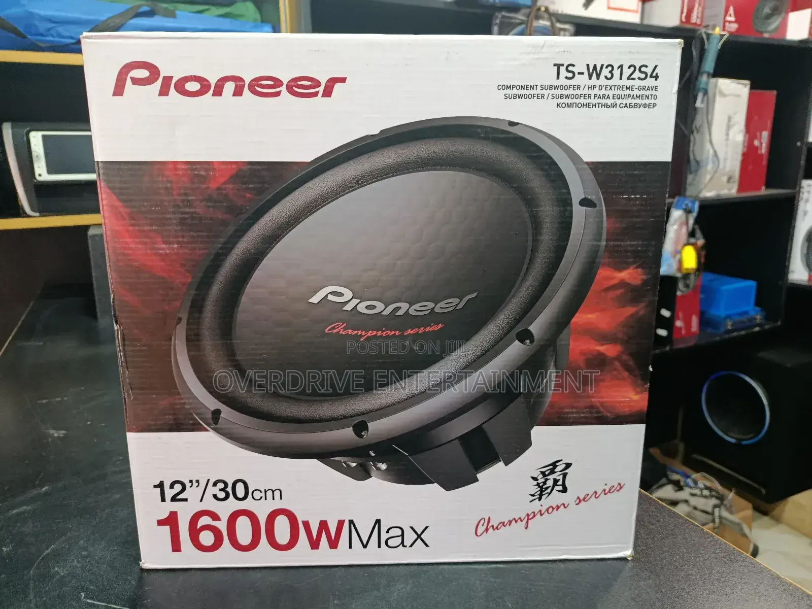 Bass Speaker Pioneer Ts W312s4