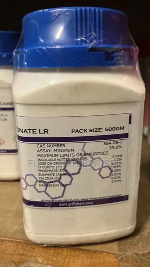 Potassium Carbonate Lr 500g Griffchem