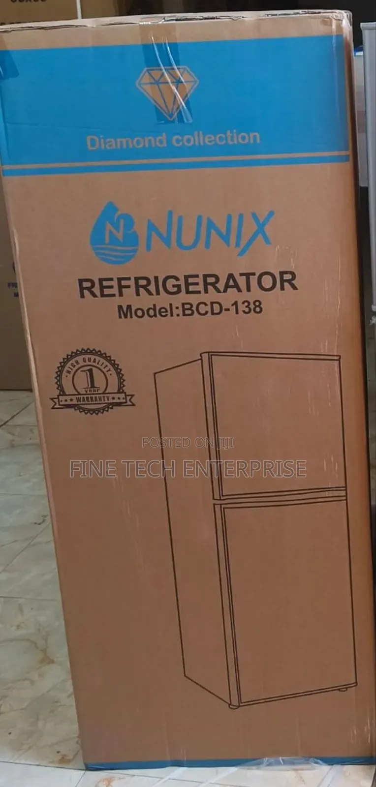 Nunix 210 Litres Large Capacity Single Door Refrigerator