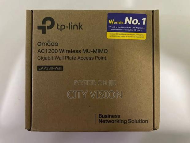 Tp-Link Omada Ac1200 Wireless Mu-Mimo Gigabit Wall-Plate Access Point - main view