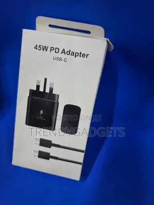 Original Samsung 45w Pd Wall Adapter + Type-C Cable