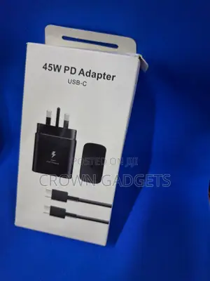 Original Samsung 45w Pd Wall Adapter + Type-C Cable