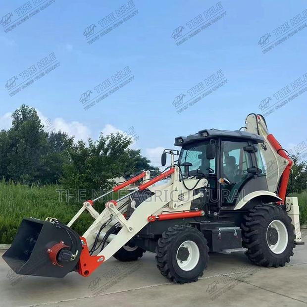 Mini Backhoe Loader Multi-Purpose Backhoe Excavator Tractor - main view