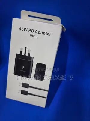 Samsung Super Fast 45w Wall Charger With Type-C Cord