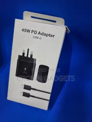 Samsung Super Fast 45w Wall Charger With Type-C Cord