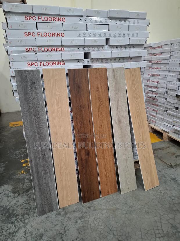 Water-Resistant SPC Flooring Tiles