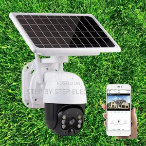 Built-in Microphone 1080p 2mp Solar Powered 4g PTZ CCTV Camera