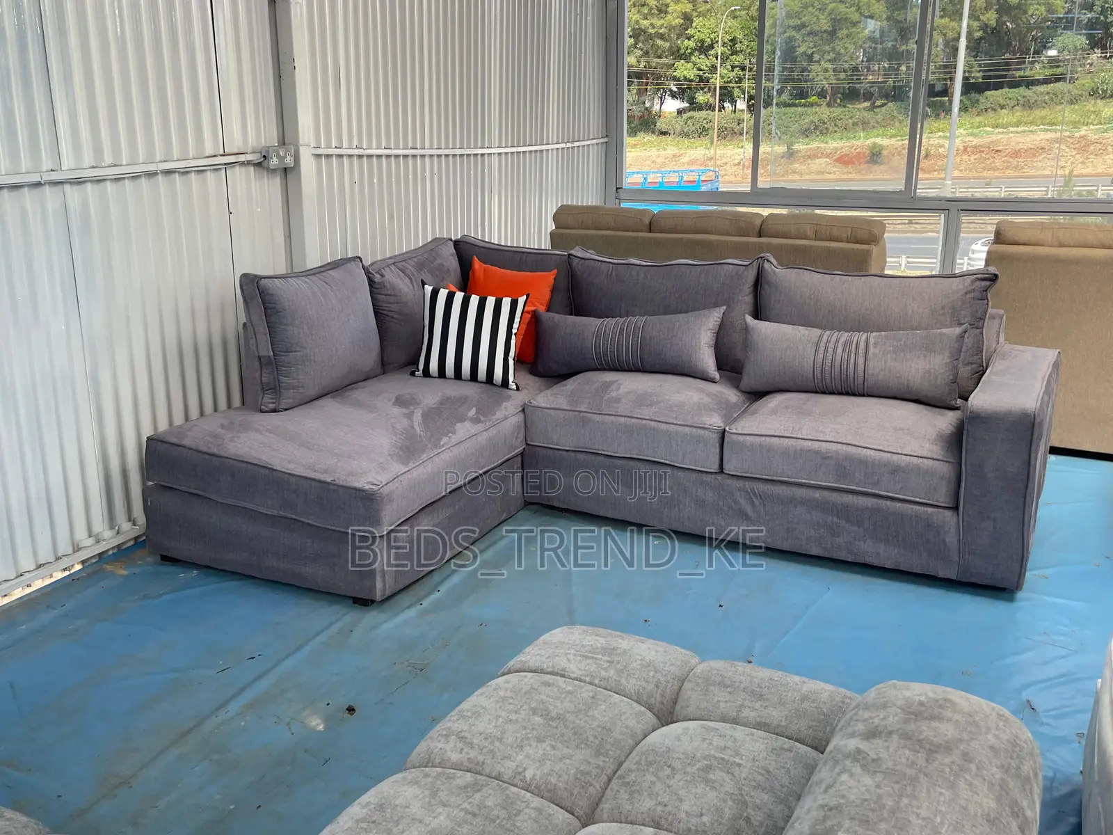 Cultured 6 Seater L Sofa