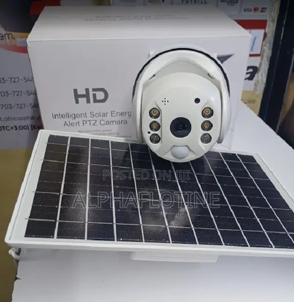 4g Intelligent Solar Energy Alert PTZ Camera