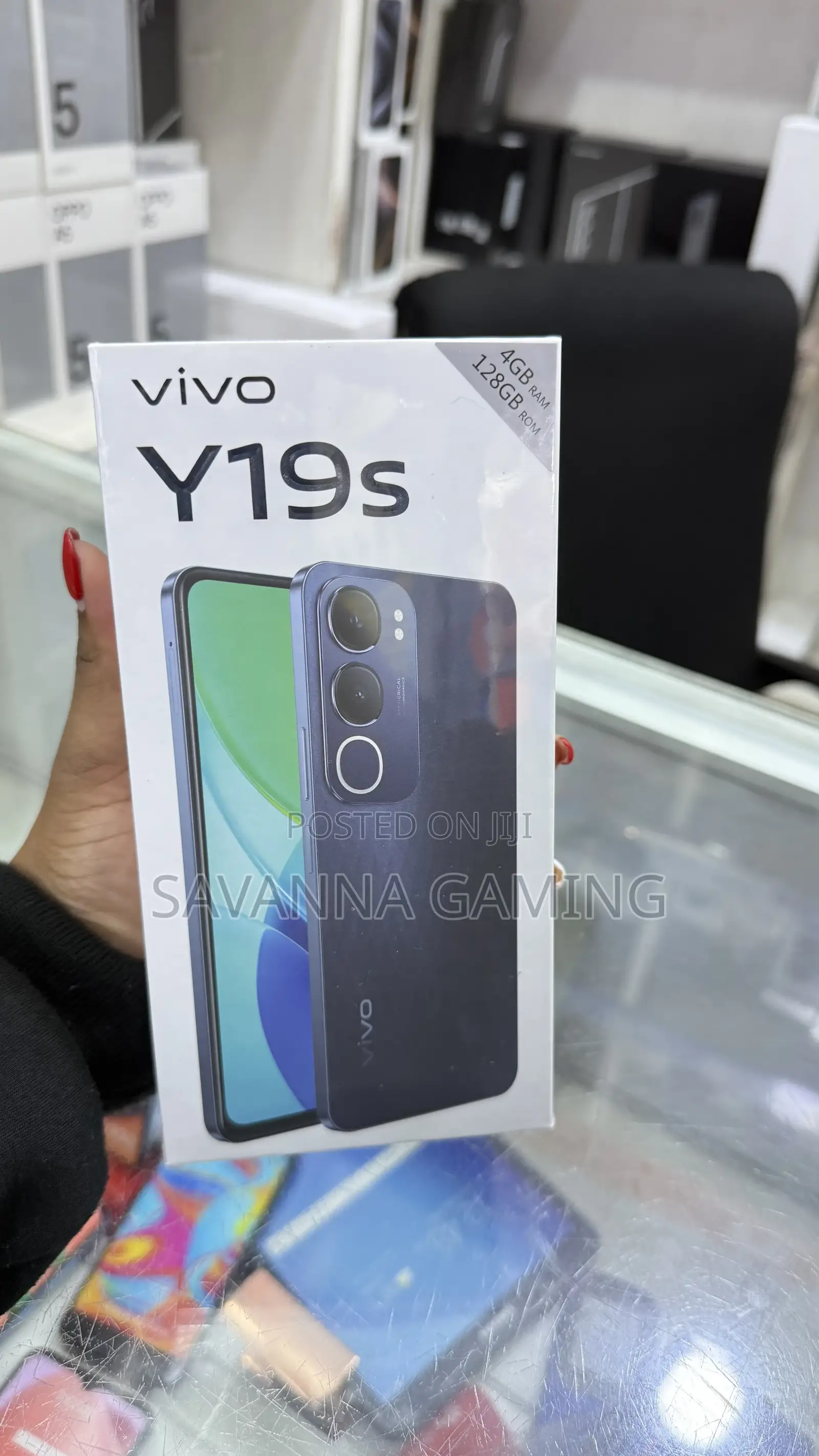New Vivo Y19 128 GB Black