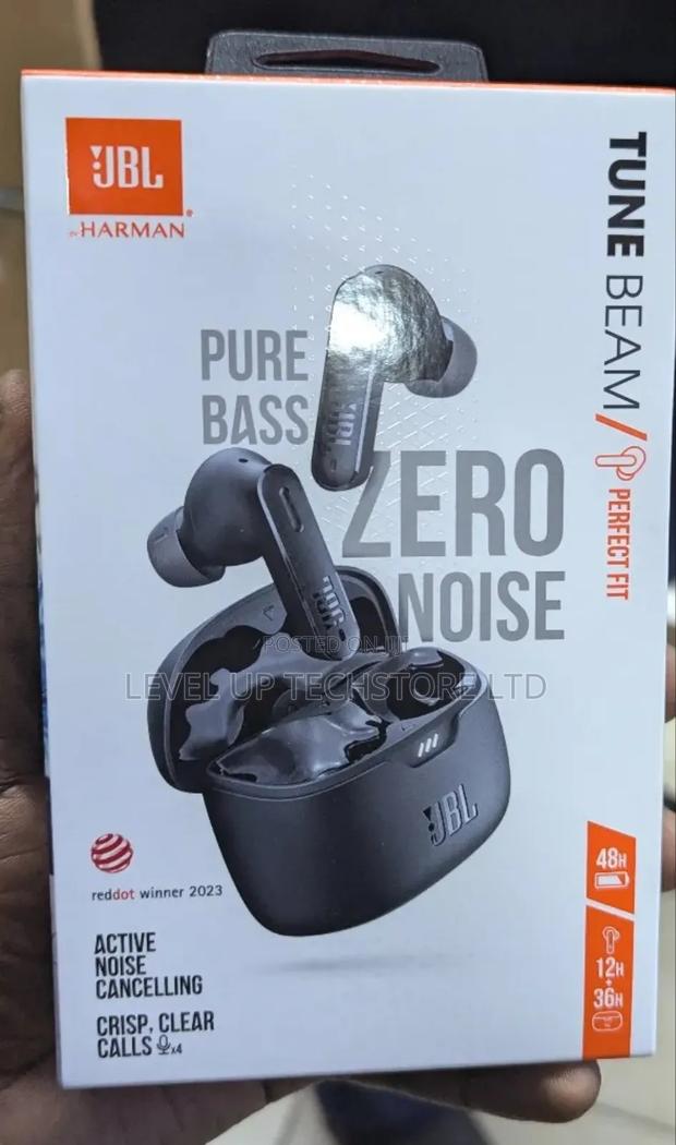Jbl Tune Beam - True Wireless Active Noise Cancelling (Black) - main view