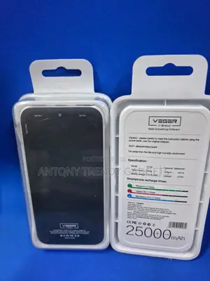 Veger 25000mah External Battery With Dual Usb Output