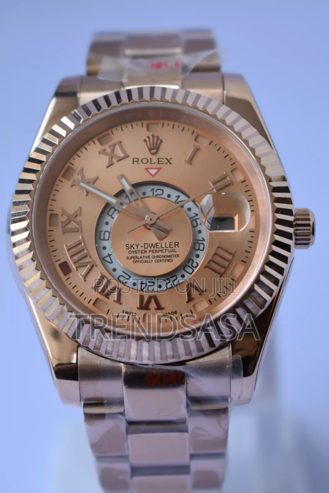Rolex Skydweller Full Rose Gold Oyster Bracelet